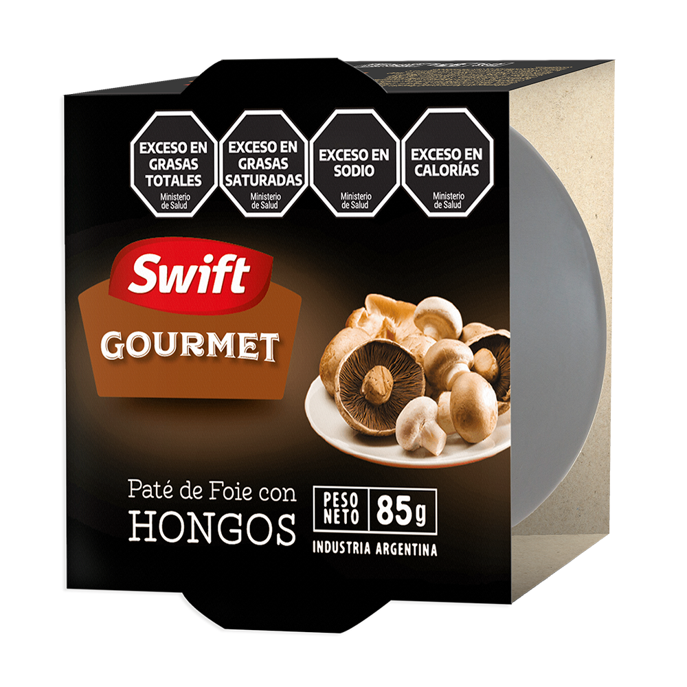 paté de foie con hongos