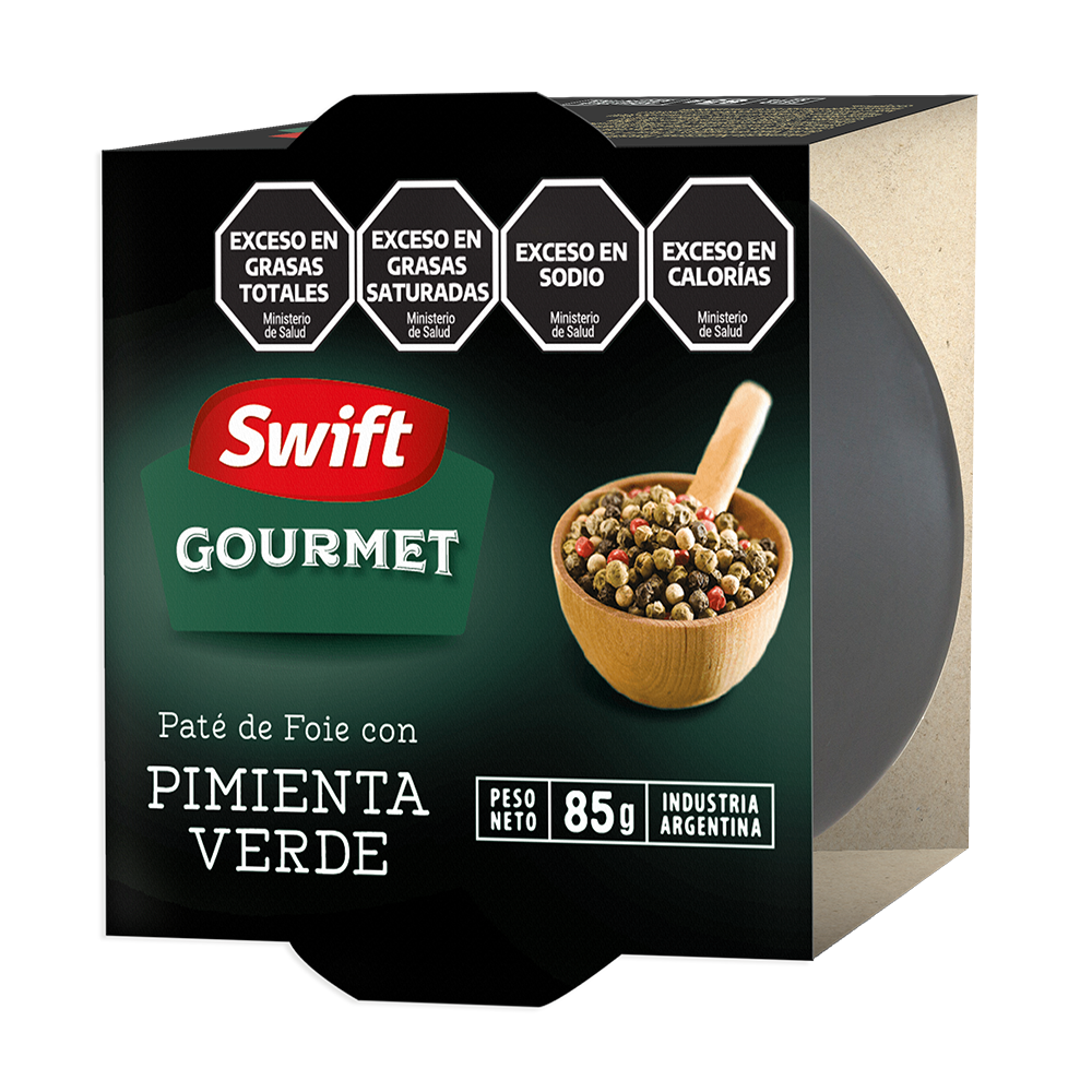 paté de foie con pimienta verde